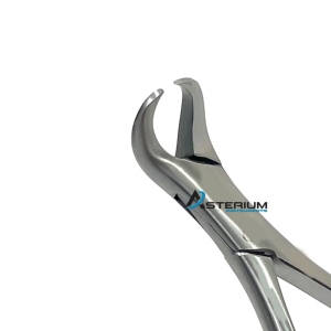 Pinzas Profesionales para Extracción Dental, Estilo Físico, Quirúrgicas Orales Atraumáticas, Instrumento de Acero Inoxidable con Mango Dorado - Product Image 3