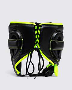 Premium Quality Customizable Design High Quality Unisex Professional MMA Training Head Guard Leather Cheek Protector Boxing - Product Image 6