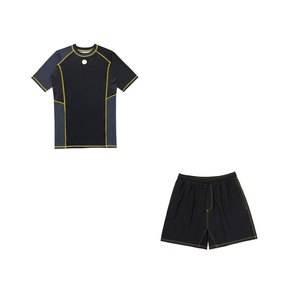 Nouvel Arrivage Ensemble de Sport Homme BJJ No-Gi Rashguard Short et Combinaison de Compression pour MMA, Entraînement en Salle et Fitness - Product Image 4