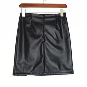 Nouvelle Collection 2026 – Mini-jupe en cuir pour femme, taille haute, coupe ajustée, style clubwear, moulante pour soirée - Product Image 2