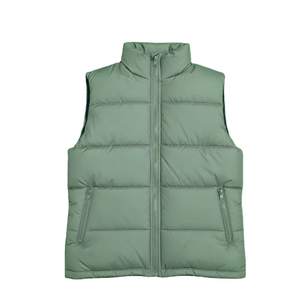 Gilet matelassé sans manches pour homme avec logo personnalisé, chaud et respirant, pour l'hiver, OEM - Product Image 1