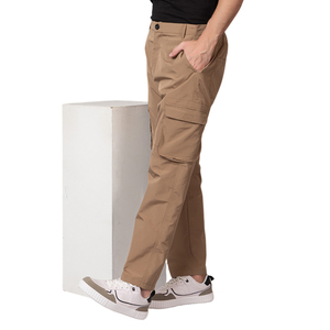 กางเกงคาร์โก้ผู้ชายทรงสลิมแฟชั่น ใส่สบาย ระบายอากาศได้ดี ซักแล้ว ทรงลำลอง - Product Image 5