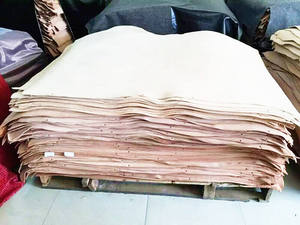 Full Grain Genuine Leather Fabric Vintage Cowhide Real Natural Vegetable Tanned Leather for Bags Shoes Handbag - Product Image 4