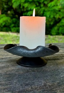 Porte-bougie design très vendu, support à bougie en métal de haute qualité, fait main, écologique, noir, décoration pour la maison, l'hôtel et les fêtes - Product Image 6