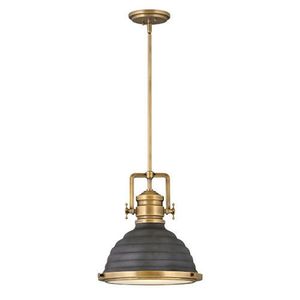 Industrial Black Pendant Light Metal Ceiling Mount Round Shade Indoor <b>Kitchen</b> <b>Decor</b> Durable Design - Product Image 3
