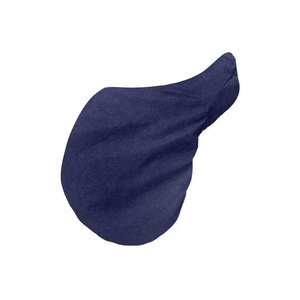 Navy Blue Cotton Horse Saddle Cover for <b>Equestrian</b> Use - Product Image 3
