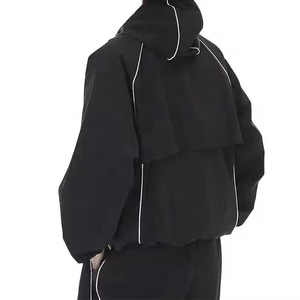 Veste coupe-vent personnalisée avec logo, directement de l'usine, avec tissu respirant et hydrofuge pour les marques de vêtements de sport et les détaillants - Product Image 2