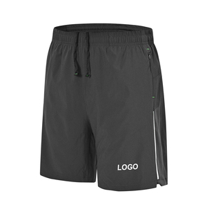 OEM Professionnel Fitness Grande Taille Toile Unie Séchage Rapide Personnalisé Haute Qualité Taille Élastique Mi-haute Sportif Gym Vente en Gros Course Homme - Product Image 3