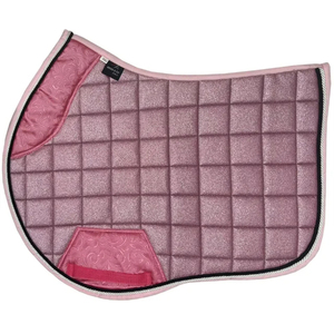 Ensemble de tapis de selle équestre à paillettes en acier, design le plus récent, personnalisable, pour dressage et usage général - Product Image 1