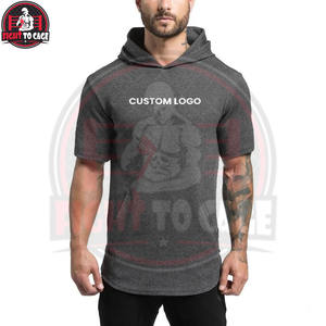 Sudaderas con Capucha de Manga Corta para Hombre, Logotipo Personalizado, Corte Ajustado, Algodón de Alta Calidad, Mejor Proveedor, Precio al por Mayor, Hecho en Pakistán, Producto de Moda - Product Image 5