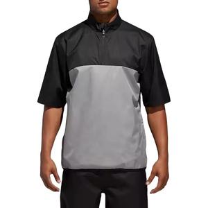 Chaqueta personalizada de manga corta con cremallera 1/4 para hombre, jersey de golf para lluvia, resistente al agua, cortavientos de talla grande, la mejor chaqueta transpirable Anorak - Product Image 1