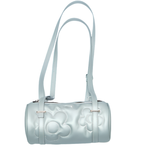 Sac à bandoulière matelassé tendance avec broderie florale, léger, fermeture éclair, sangle unique, pour voyage et usage quotidien - Product Image 1