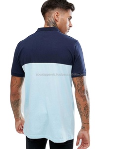เสื้อโปโลสีเทาคอ100% สำหรับผู้ชายเสื้อโปโลคอปกซี่โครง2024ใหม่ทันสมัยทันสมัย - Product Image 1