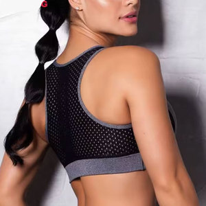 Custom Four-Way <b>Stretch</b> Women Sports <b>Bra</b> Plain Sports Top Gym Fitness Clothes Workout Women Cross Backless Women Sport <b>Bra</b> - Product Image 2