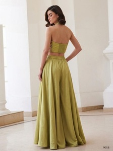 readymade western wear stylish <b>waistcoat</b> with palazzo set - Product Image 1