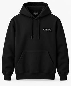 <b>Black</b> Logo Pullover Hoodie Men <b>Sweatshirt</b> with Drawstring Hood Front Pocket Casual Streetwear - Product Image 1