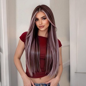 Oferta Especial en Extensiones de Cabello Humano Color Piano, Lisas y Sedosas, Cabello Virgen Remy, Aspecto Natural y Moderno, en Venta - Product Image 4