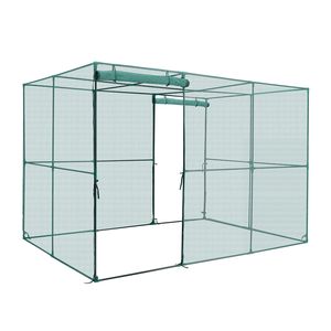 Gabbia Protettiva per Piante Facile da Installare, Resistente al Vento, 9.5 X 6.36 X 6.36 ft, Rete da Giardino con Porta con Cerniera per Uso Esterno - Product Image 6