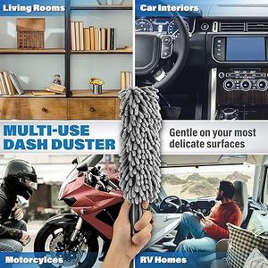 Spazzole per Lavaggio Auto da Donna, Senza Pelucchi e Senza Graffi, per Pulizia Interni Auto, Accessori Auto, Idee Regalo per Uomini - Product Image 2