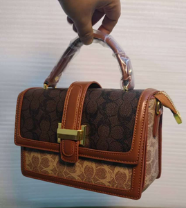 Bolsos de Mano de Diseño para Mujer, Bolso de Hombro y Bandolera de Lujo en Cuero PU con Contraste de Moda, Sac à Main - Product Image 1