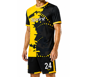 ชุดเสื้อฟุตบอลแบบดั้งเดิมชุดฟุตบอลแบบระเหิดพร้อมโลโก้และตัวเลข - Product Image 5