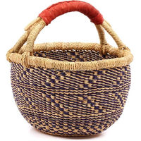 Panier de rangement unique Galaximex en jonc de mer Bolga avec design multifonctionnel, taille et couleur personnalisables, pour rangement et décoration intérieure
