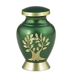 Urnes de crémation de style unique Urnes de crémation en métal de conception faite à la main Mémorial funéraire Cendres pour adultes Urnes de crémation en métal - Product Image 5