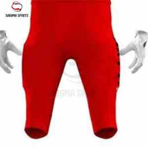 Uniformes de football américain pour adultes, grande taille, respirants, anti-humidité, antibactériens, shorts 100% polyester, personnalisables OEM - Product Image 6