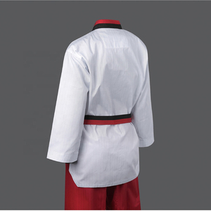 Uniforme de Taekwondo Personalizable para Hombre, Ligero, de Secado Rápido, Transpirable, Tela de Poliéster/Algodón, Costuras Reforzadas, Color y Talla Personalizables - Product Image 3