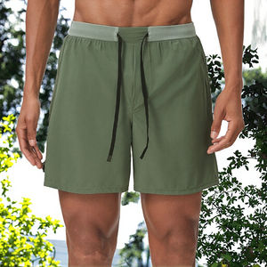 Pantalones Cortos Deportivos Casuales Ligeros para Hombre, de Secado Rápido, Transpirables, con Costuras de 7 Pulgadas, Bolsillos para Gimnasio, Tejido de Punto - Product Image 2