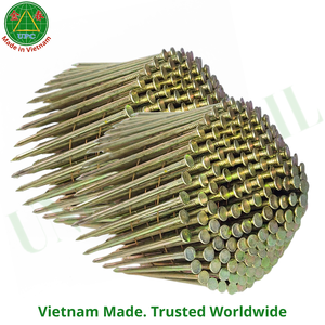 Clous en bobine 3 po x 0,120 po, tige lisse, 4500 pièces, en acier pour palettes en bois, pour cloueuse pneumatique, directement de l'usine du Vietnam |   Clavo en rouleau - Product Image 5