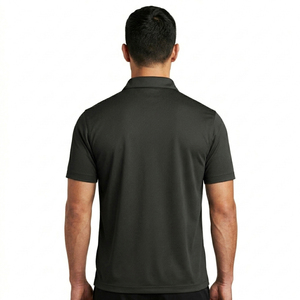 Chemises polo en polyester pour hommes, à séchage rapide, respirantes, pour le sport, le golf, la gym, le travail, l'entraînement, uniformes personnalisés - Product Image 4