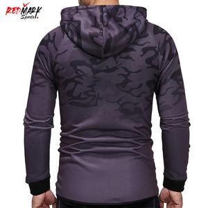 Ropa deportiva ajustada para hombre de alta calidad, el mejor diseño, sudaderas con capucha de entrenamiento con logotipo personalizable en diferentes estilos para la temporada de otoño - Product Image 2
