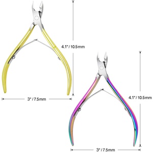 Stainless Steel Professional Durable Cuticle Nippers Scissor Cutter Dead Skin Remover Trimmer Acrylic Manicure Pedicure Nail Art - Product Image 3