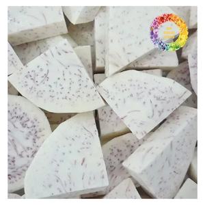 Cubos de Taro Congelados y Pelados, Raíz Morada, Tubérculo Vegetal para Té de Burbujas y Postres - Product Image 3