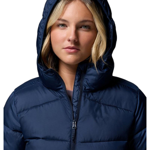 Women's Winter <b>Long</b> Sleeve Baggy Short Cotton <b>Coats</b> With Pockets Zipper <b>Puffer</b> Jacket - Product Image 5