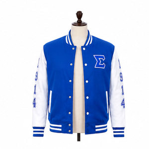 Fabricant de vestes universitaires personnalisées en gros, vestes Letterman haut de gamme, vêtements avec logo brodé personnalisé, veste bomber - Product Image 1