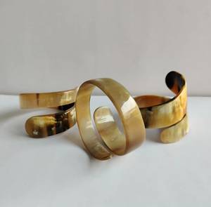 New Design Water Buffalo/Cow Horn Bangle High Quality Handmade Animal Style Jewelry Natural Crafts From India BY HF CRAFTS - Product Image 1