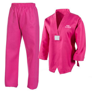 Classic Soft Unisex BJJ Kimono Reinforced Stitching Breathable Quick Dry Polyester/Cotton Martial Arts Gi Front for School Club - Product Image 1