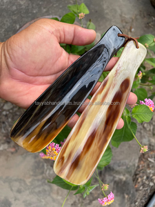 Cuerno de zapato de cuerno de alta calidad, un accesorio duradero y respetuoso con el medio ambiente para un fácil cordón, proveedor OEM de ágata DE LA India - Product Image 4