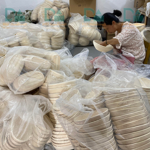 Juego de Cestas Ovaladas Premium de Ratán para Fermentación de Pan, para Panadería con Levadura Natural, Ecológico, Proveedor OEM - Product Image 5