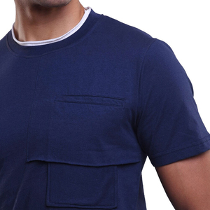 T-shirt pour homme en coton 100% de qualité supérieure à prix avantageux, vêtements d'été, design personnalisé, nouveau modèle, coupe ajustée - Product Image 6