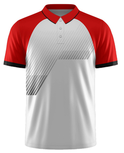 Polo de manga corta para hombre, color liso, informal, de algodón y poliéster, tela de sarga antiarrugas, color personalizado, bajo costo. - Product Image 5
