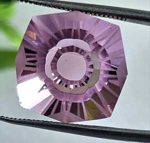 Topaze rose taille coussin, pierre précieuse naturelle scintillante certifiée IGI, 250 grammes, pour la fabrication de bijoux (bague, pendentif, collier) - Product Image 3