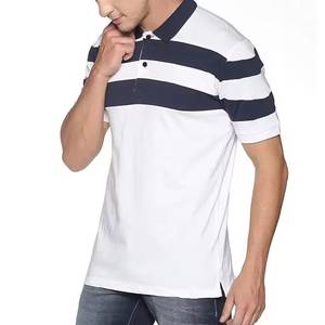 Wholesale High Quality 230GSM Fashion Polo Shirts Cotton Polyester Quick Dry Breathable Casual Streetwear <b>Men's</b> Polo Shirts - Product Image 6