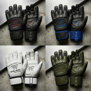 Half Finger Cross <b>Fit</b> Workout Gloves Breathable Stretch Grip Support for Fitness Training Exercise and Gym Activities. - Product Image 2