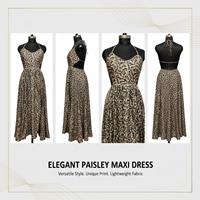Robe florale en soie noire exotique - Robe longue haute couture à coutures soignées