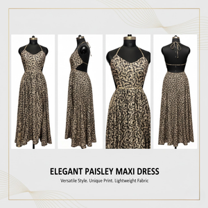 Robe florale en soie noire exotique - Robe longue haute couture à coutures soignées - Product Image 4