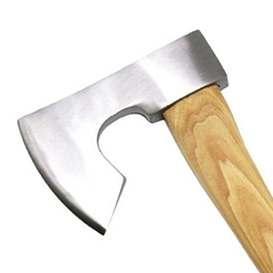 Small Outdoor Axe With Strong Steel Head And Smooth Wooden Handle For Wood Chopping Kindling And Survival Tasks - Product Image 2