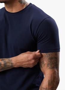 Camisetas de Cuello Redondo de Algodón 100% Transpirables y de Secado Rápido de Alta Calidad al por Mayor para Hombre, Hechas en Pakistán, Servicio OEM, Diseño ODM - Product Image 5